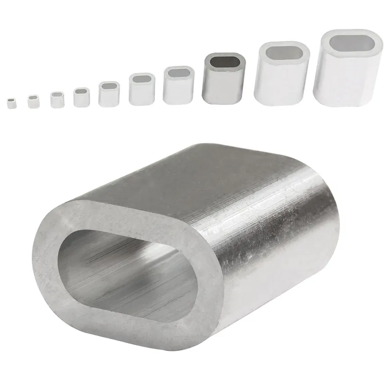 Versand Am Gleichen Tag Aluminium Pressklemmen 8 mm (100 Stück)
