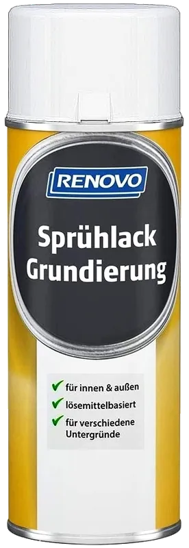 400ml Renovo Sprühlack Grundierung Weiss Heißes Angebot
