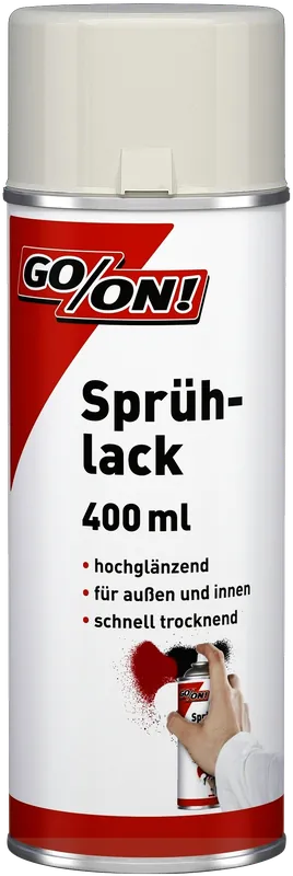 400ml Go/On Sprühlack Farbspray hochglanz reinweiß Online Kaufen