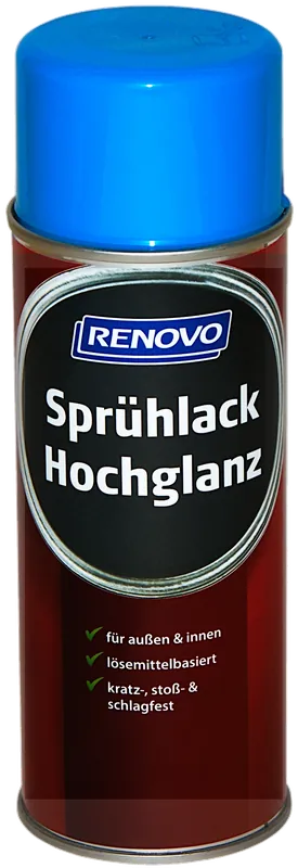 400ml Renovo Sprühlack hochglänzend Lichtblau Sale