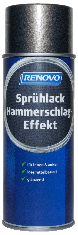 400ml Renovo Sprühlack Hammerschlag Anthrazit Heißes Angebot
