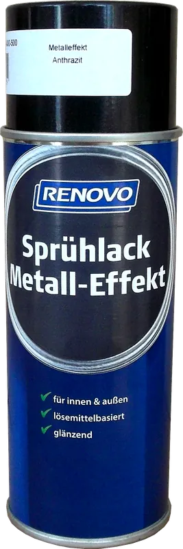 400ml Renovo Sprühlack Metall-Effekt 0500 Anthrazit Sale