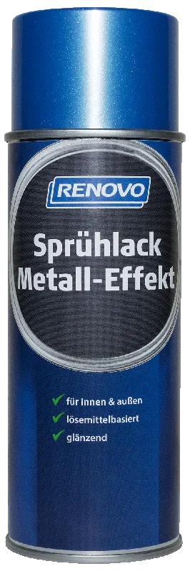 400ml Renovo Sprühlack Metall-Effekt 0410 Blau Markenware