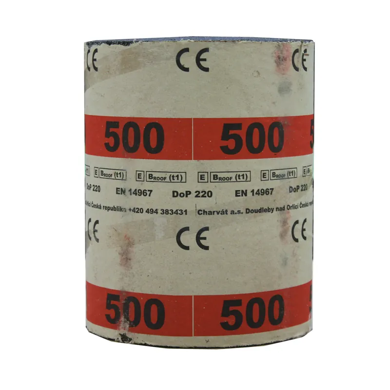 Wochenendangebot Bitumen-Isolierpappe / Mauerbitumenbahn R 500, Breite 24 cm, Länge 10 m