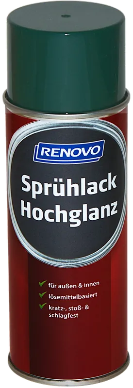 Nur Heute 400ml Renovo Sprühlack hochglänzend Moosgrün