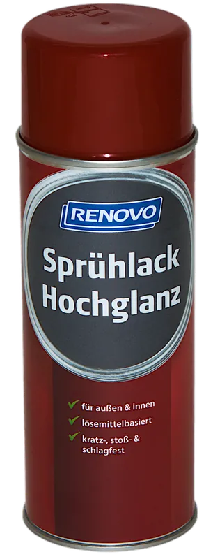 400ml Renovo Sprühlack hochglänzend Karminrot Mega-Angebot
