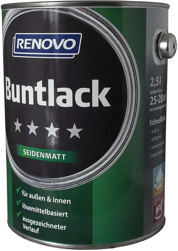 2,5L Renovo Seidenmattlack altweiss Nr.0096 Geprüft
