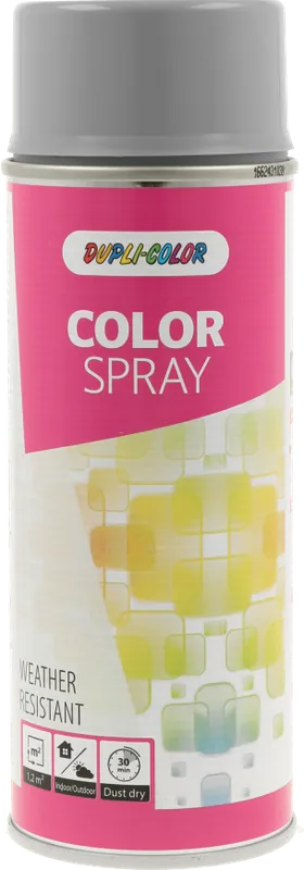 400ml DUPLI-COLOR Sprühlack Color Spray Silbergrau RAL 7001 glänzend, Sofort Bestellen