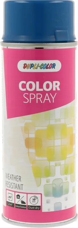 400ml DUPLI-COLOR Sprühlack Color Spray Enzianblau RAL 5010 glänzend, Saisonangebot