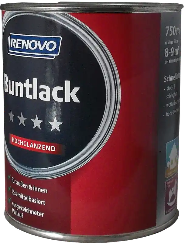 375ml Renovo Hochglanzlack weiss Nr. 0095 Neue Kollektion