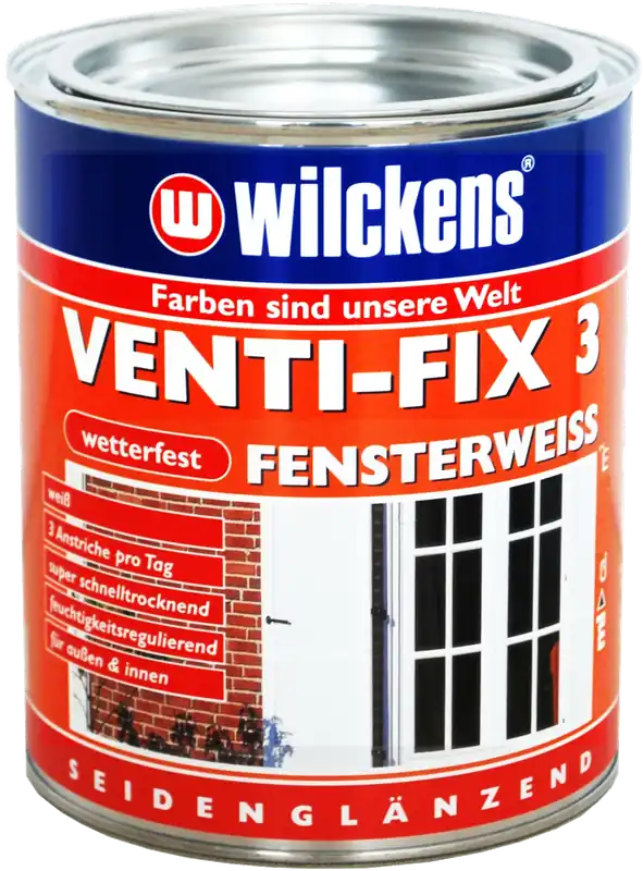 375ml WILCKENS Venti-Fix 3 Fensterweiss Neu Im Sortiment