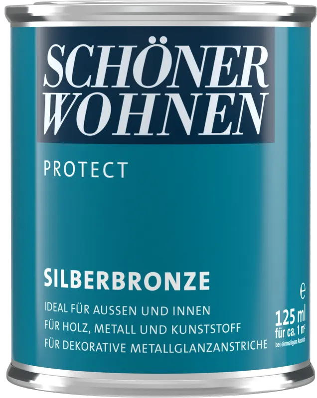125ml Schöner Wohnen Protect Silberbronze Zertifiziert