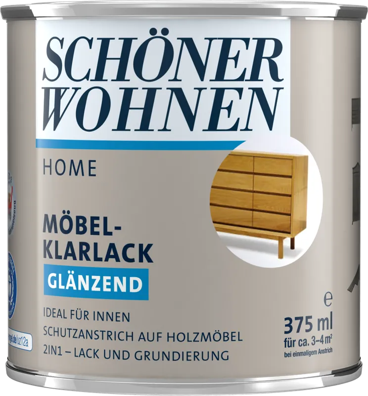 375ml Schöner Wohnen Home Möbel- Klarlack glänzend farblos Zertifiziert