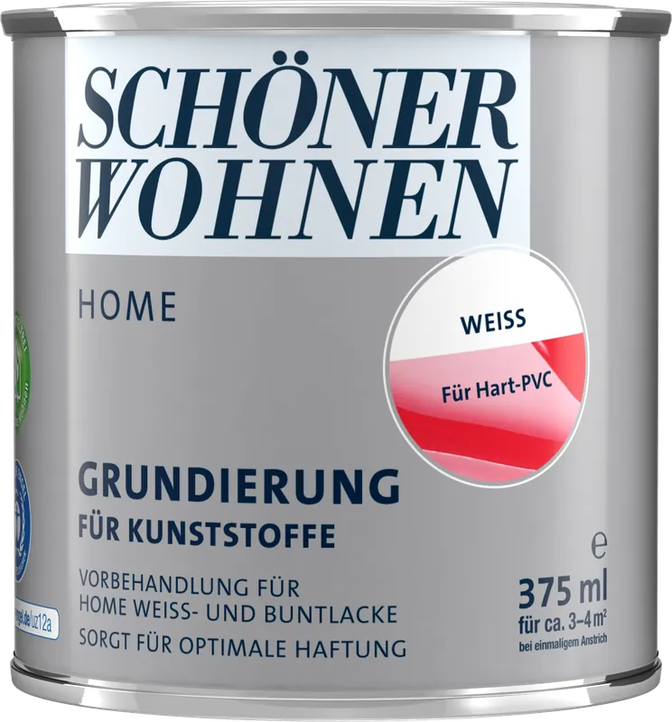 375ml Schöner Wohnen Home Grundierung für Kunststoffe weiss Versand Am Gleichen Tag
