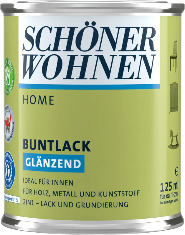 125ml Schöner Wohnen Home Buntlack glänzend, 6648 Petrolgrün Billig