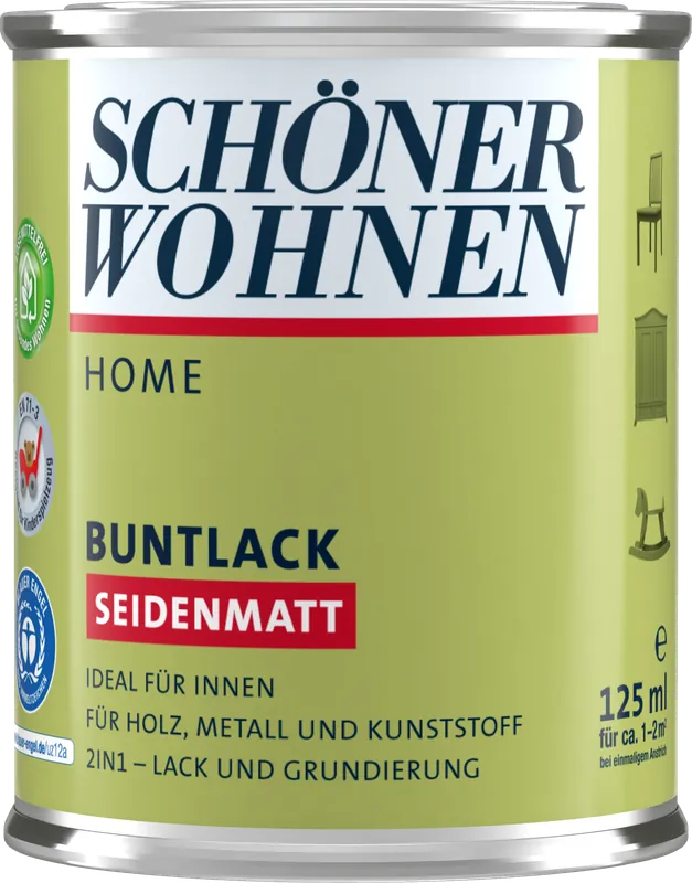 125ml Schöner Wohnen Home Buntlack seidenmatt, RAL 4004 Bordeauxviolett Rabatt