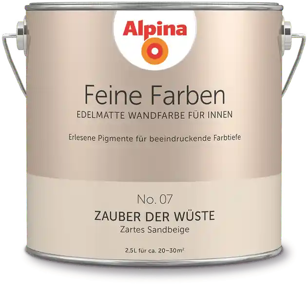 2,5L ALPINA Feine Farben Zauber der Wüste No.07 Preiswert