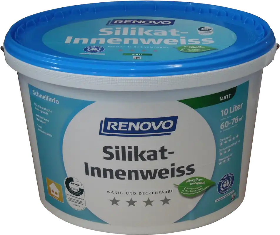 10L Renovo Silikat-Innenweiss Matt Finale Aktion