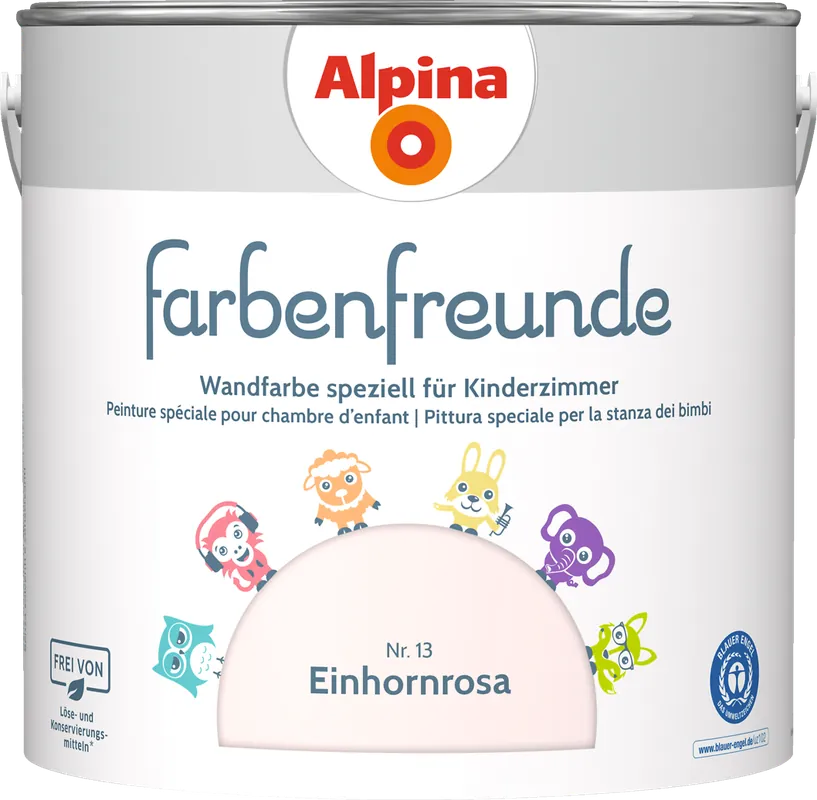Günstig 2,5l ALPINA Farbenfreunde Nr.13 Einhornrosa