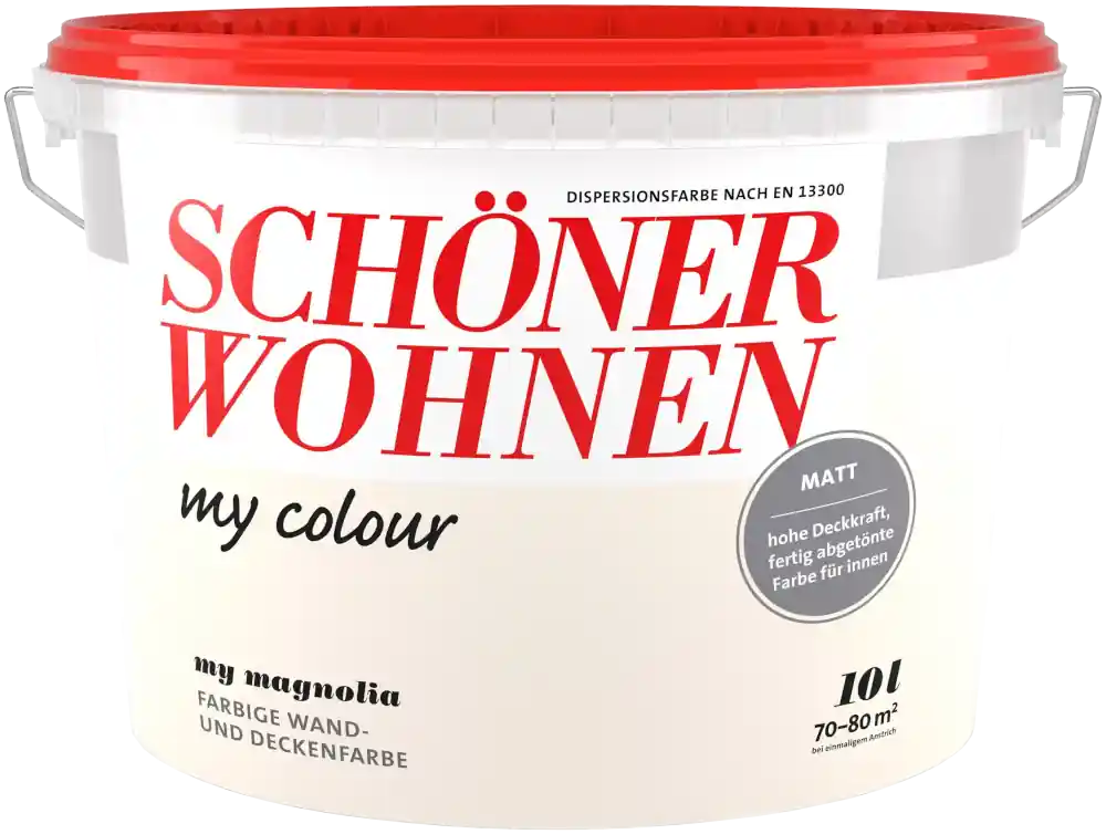 Sichere Zahlung 10L Schöner Wohnen My Colour Wandfarbe My Magnolia