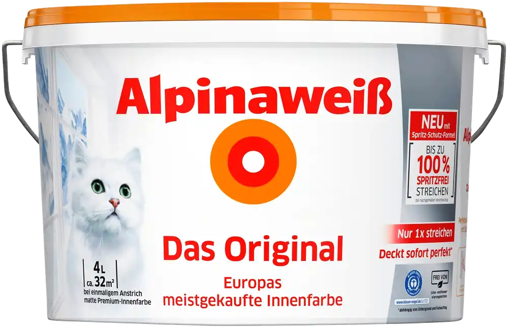 Must-Have 4L Alpinaweiß Das Original Spritzfrei