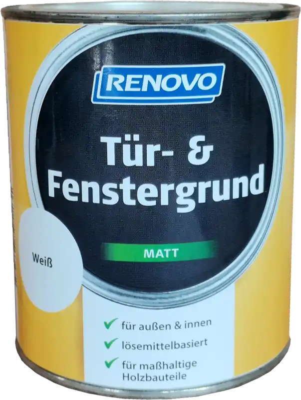 Bestpreis 750ml Renovo Fenstergrund weiss