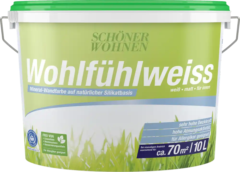 10L Schöner Wohnen Wohlfühlweiss Matt Sichere Zahlung