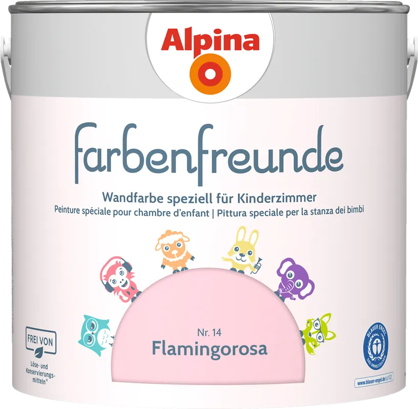 2,5l ALPINA Farbenfreunde Nr.14 Flamingorosa Preisknaller