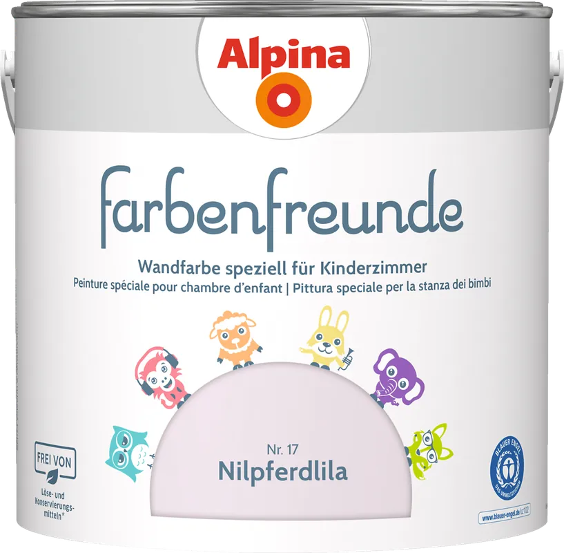 2,5l ALPINA Farbenfreunde Nr.17 Nilpferdlila Sonderangebot
