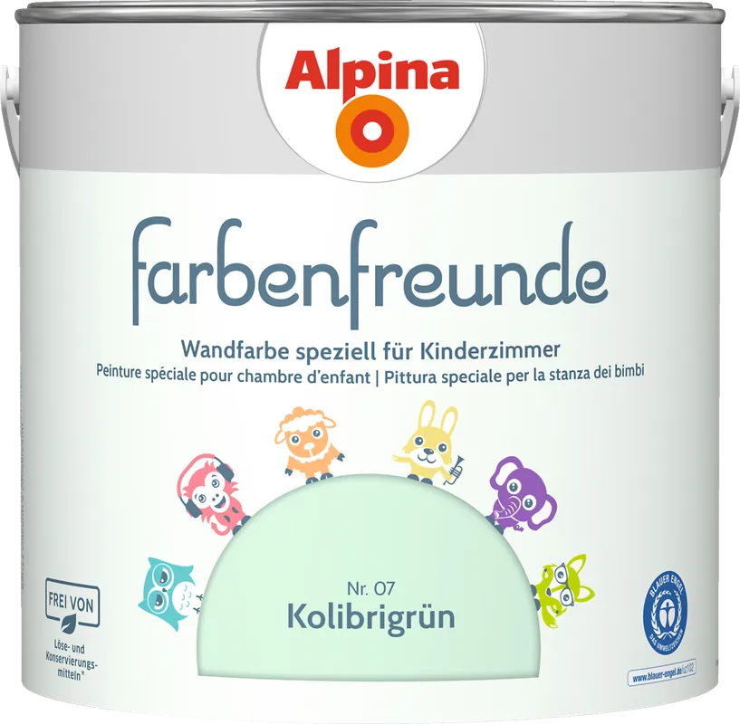 2,5l ALPINA Farbenfreunde Nr.07 Kolibrigrün Top-Preis