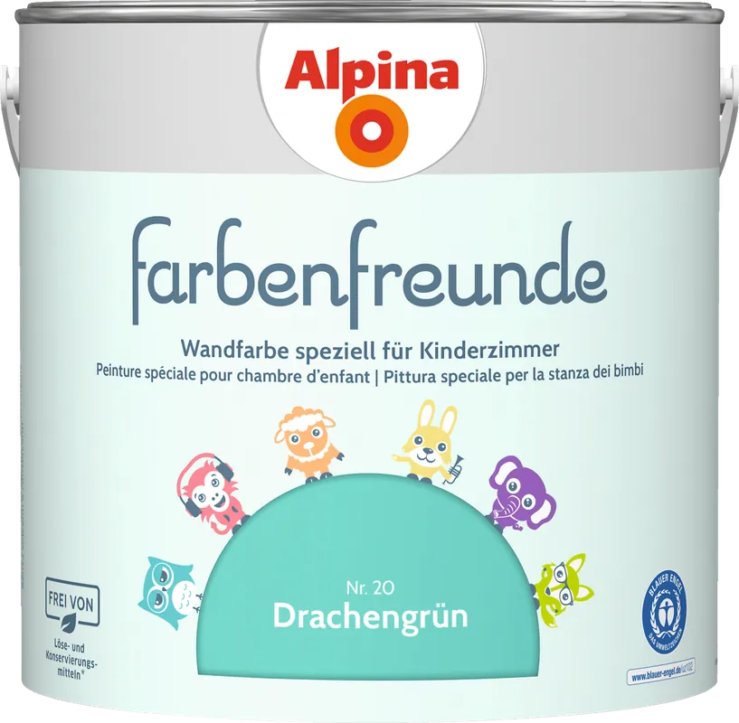 2,5l ALPINA Farbenfreunde Nr.20 Drachengrün Sichere Zahlung