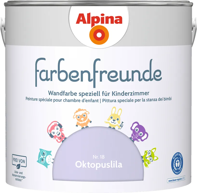 2,5l ALPINA Farbenfreunde Nr.18 Oktopuslila Mega-Angebot