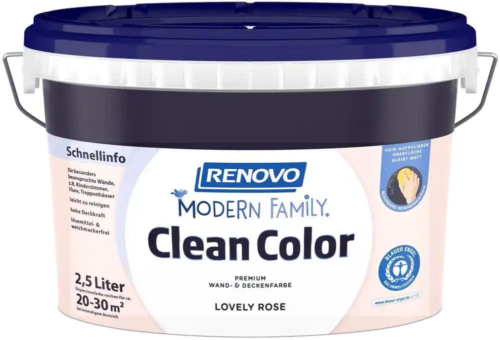 2,5L Renovo Cleancolors Lovely Rose Top-Seller