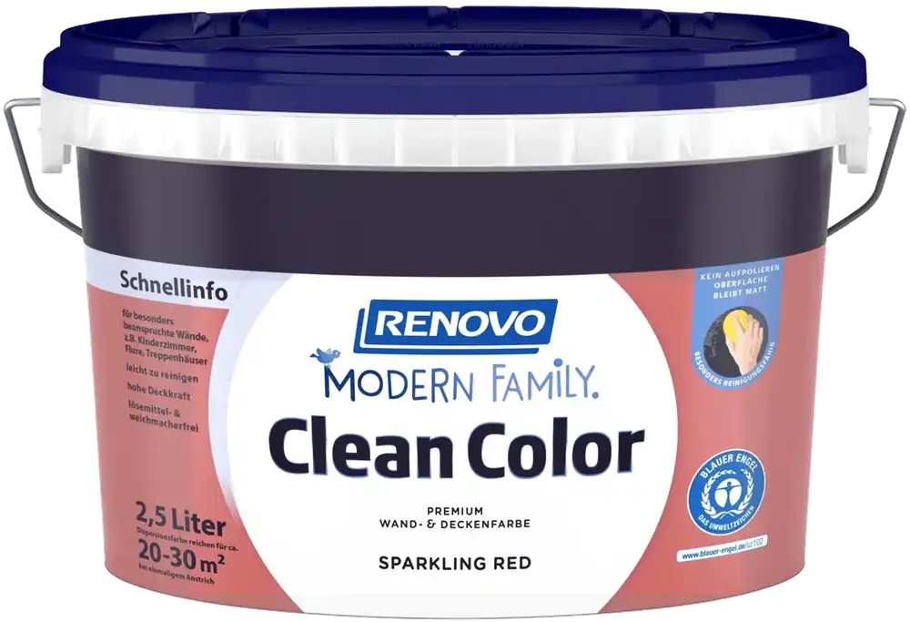 2,5L Renovo Cleancolors Sparkling Red Kostenloser Versand