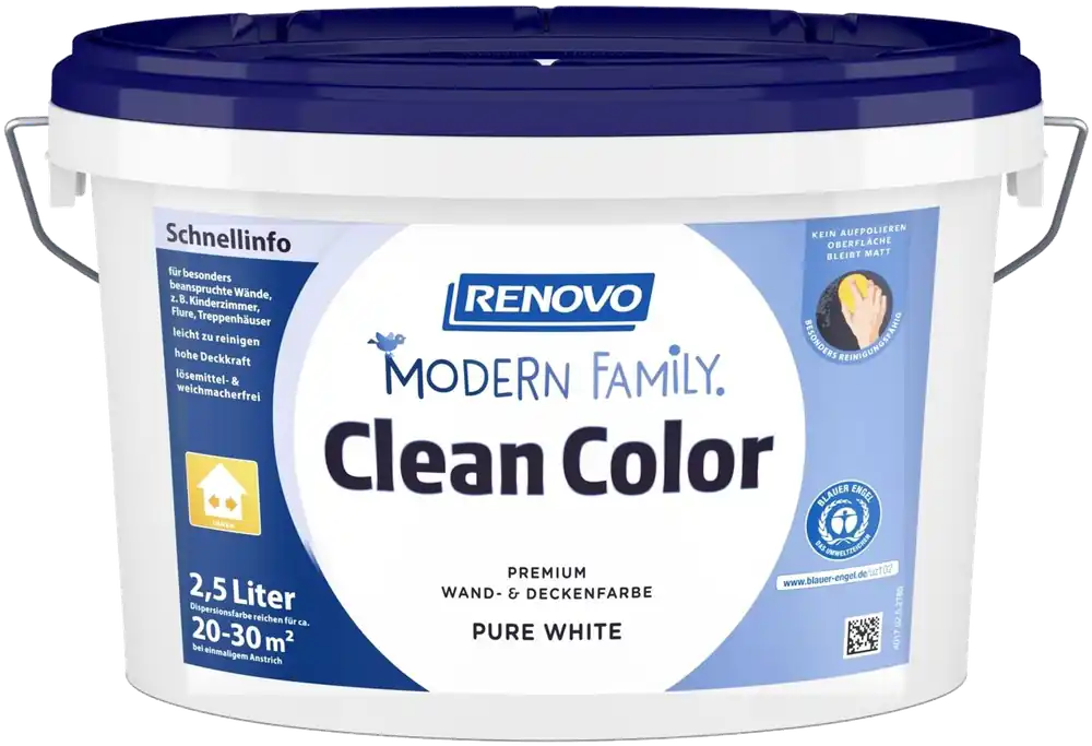 2,5L Renovo Cleancolors Pure White Sale