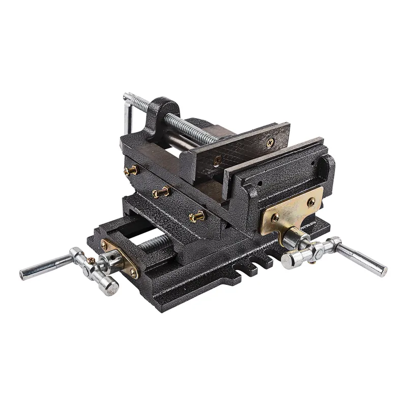 2-Achsen Maschinenschraubstock / Schraubstock 125 mm Backenbreite Bestseller