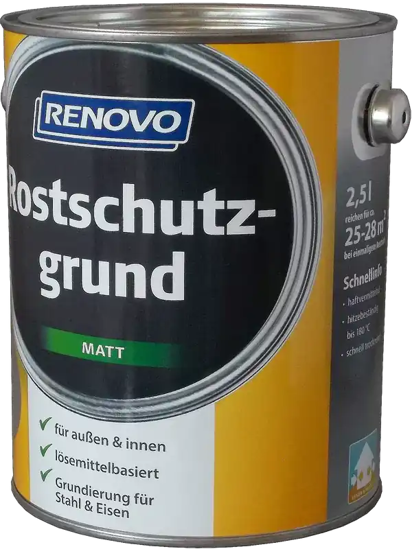 2,5L Renovo Rostschutzgrund Nr.7106 grau Sichere Zahlung
