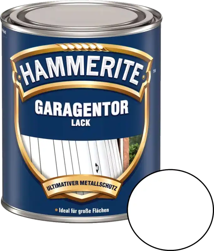 750ml Hammerite Garagentorlack sdm Weiß Markenprodukt