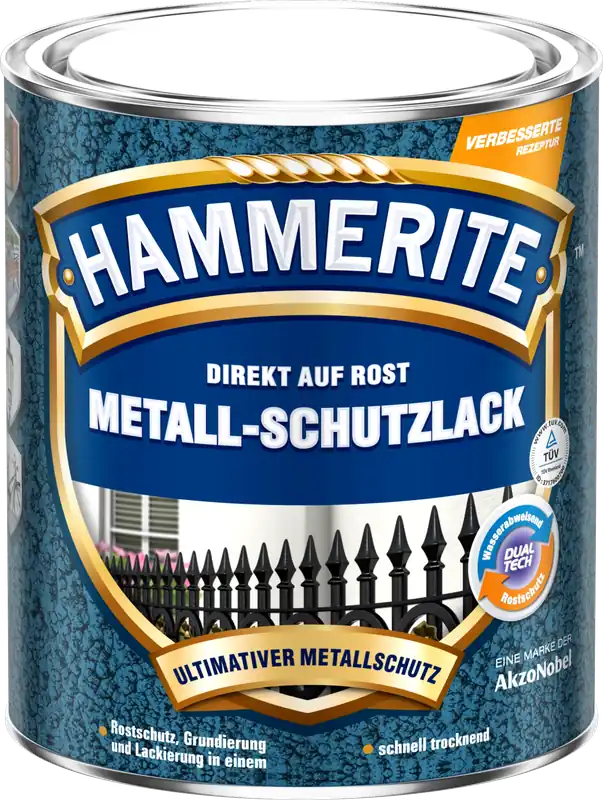 Schneller Versand 750ml Hammerite Struktur-Effekt schwarz