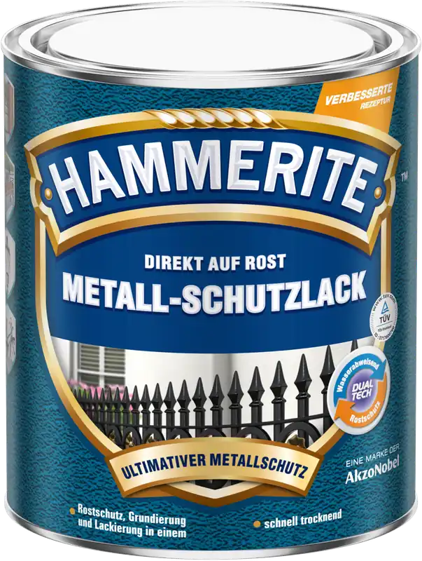 250ml Hammerite Struktur-Effekt schwarz Schneller Versand