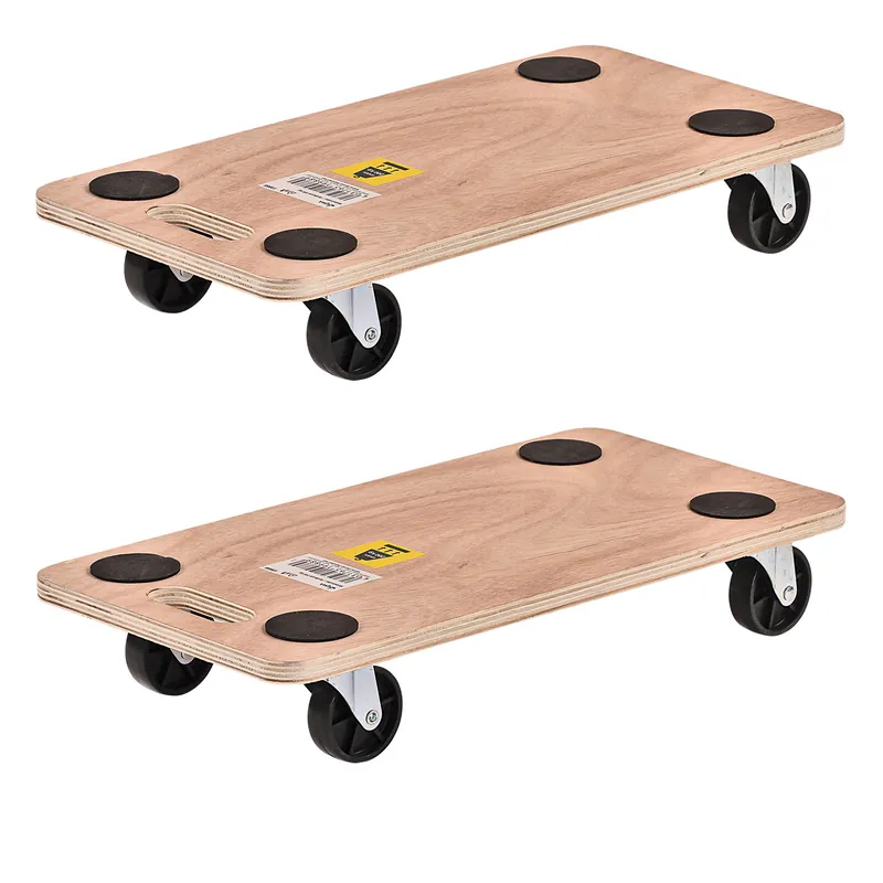 2 Stück Möbelroller / Rollbrett 200 kg Neu Im Sortiment