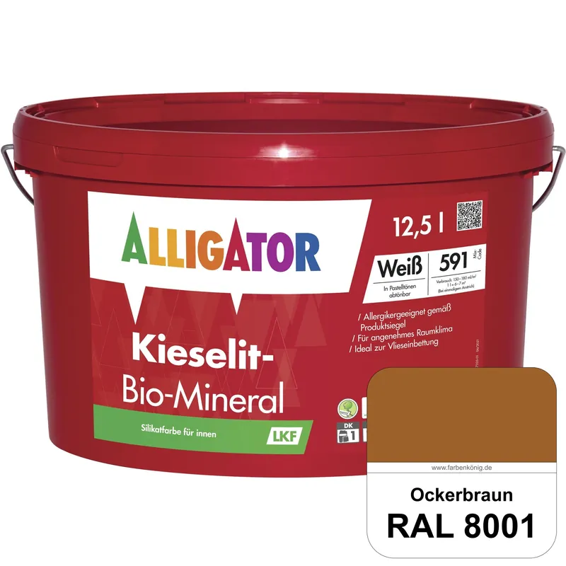 Kieselit-Bio-Mineral LKF (RAL 8001 Ockerbraun) Direkt Vom Hersteller