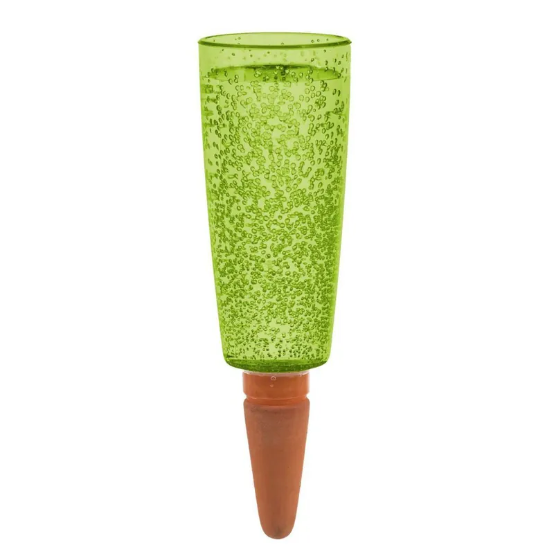 Scheurich Bewaesserungsglas Copa grün 9 x 18 cm Neue Kollektion