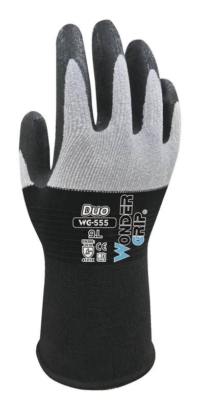 Versand Am Gleichen Tag Wonder Grip Handschuh Air Duo WG-555, Größe 10
