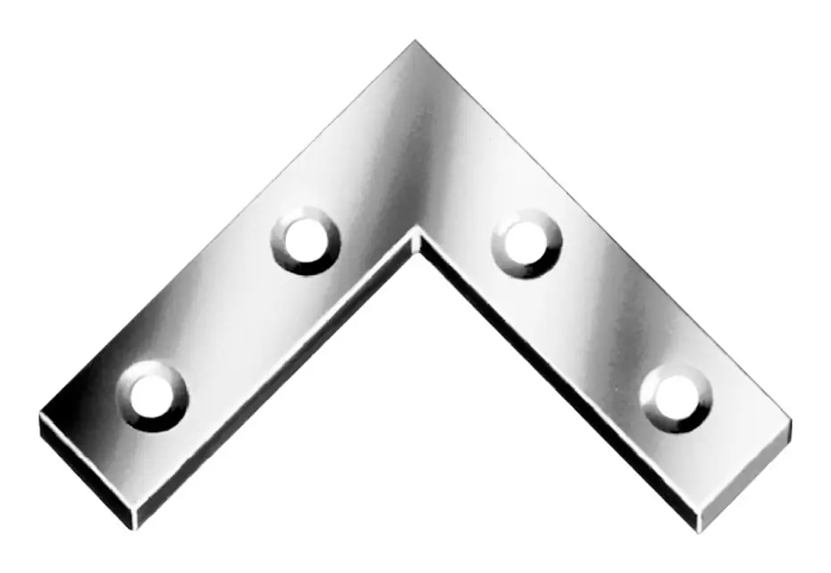 Vormann Möbel-Flachwinkel verzinkt 50 mm Nr.186050Z Meistverkauft